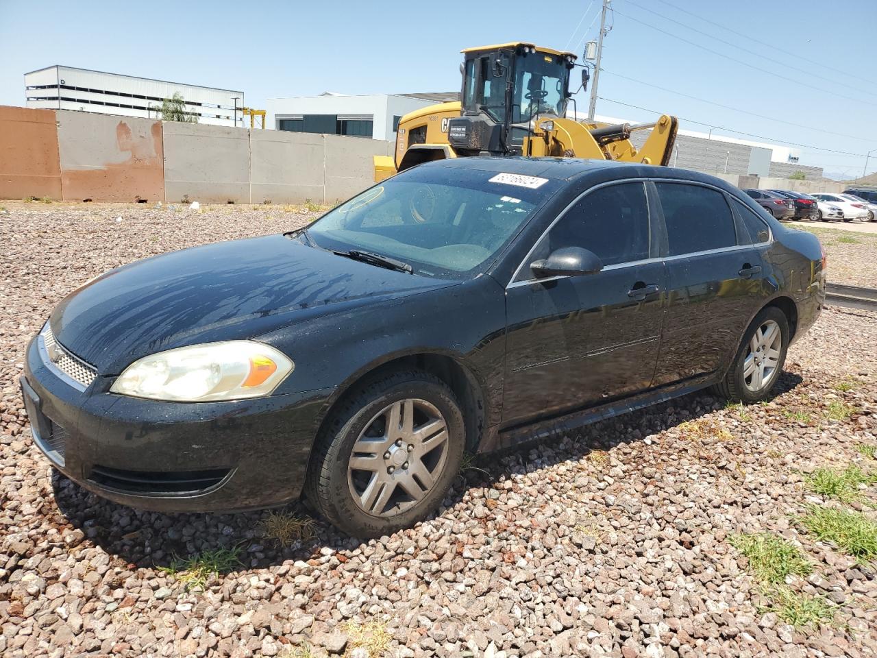 CHEVROLET IMPALA LT 2013 black  gas 2G1WG5E37D1257990 photo #1