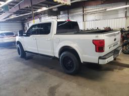 FORD F150 SUPER 2018 white  diesel 1FTFW1E1XJFD60794 photo #3