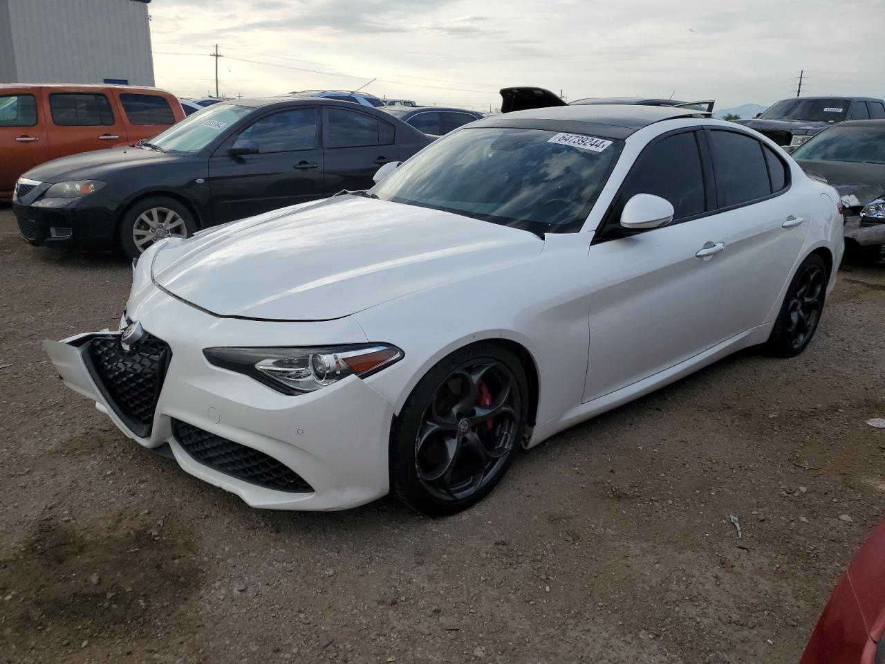 ALFA ROMEO GIULIA TI 2017 white  gas ZARFAECN7H7533550 photo #1