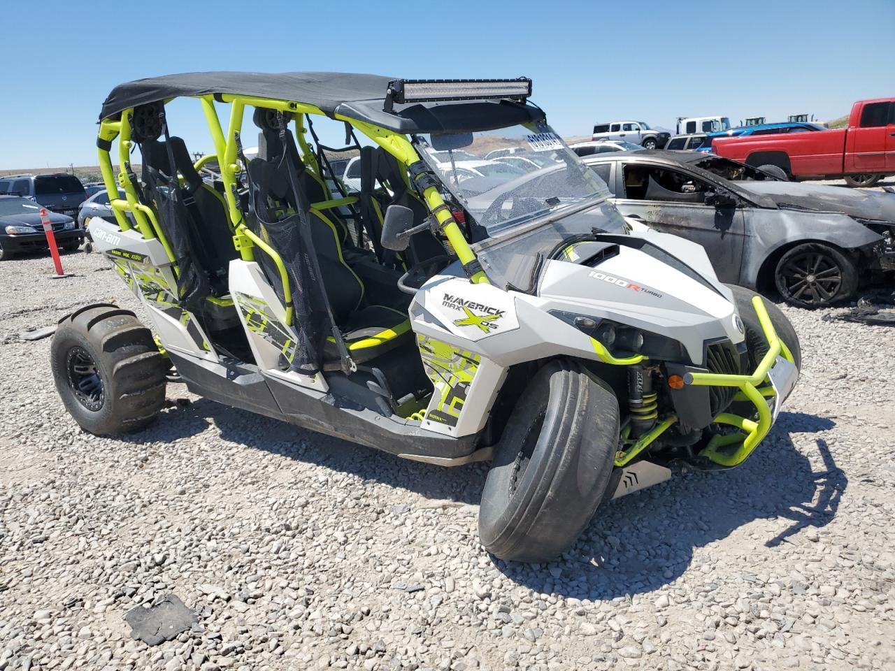 CAN-AM MAVERICK M 2015 green all terr gas 3JBPEAR27FJ000615 photo #1