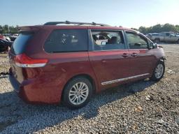 TOYOTA SIENNA XLE 2011 burgundy  gas 5TDYK3DC4BS101948 photo #4