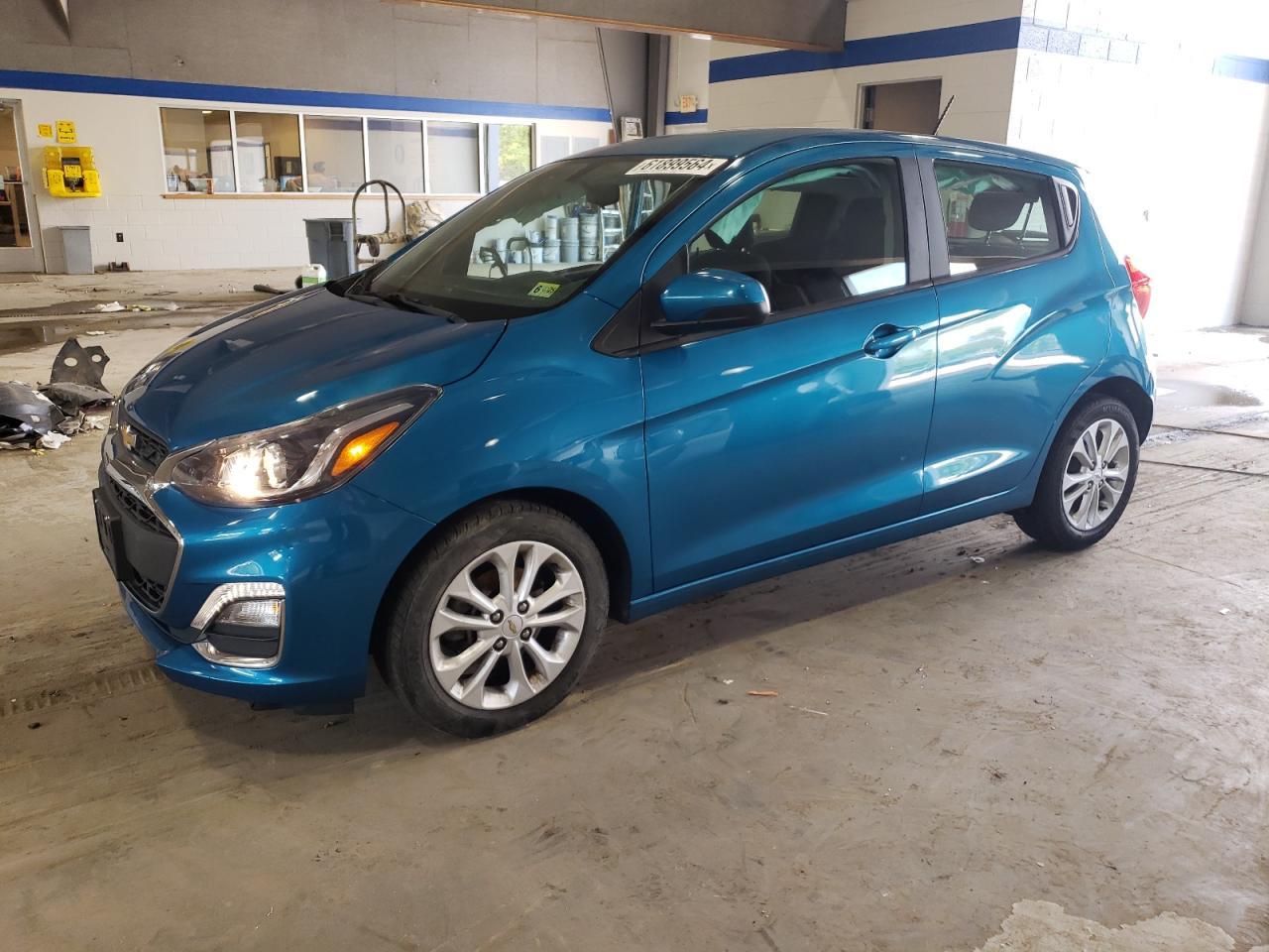 CHEVROLET SPARK 1LT 2019 blue  gas KL8CD6SA2KC745756 photo #1