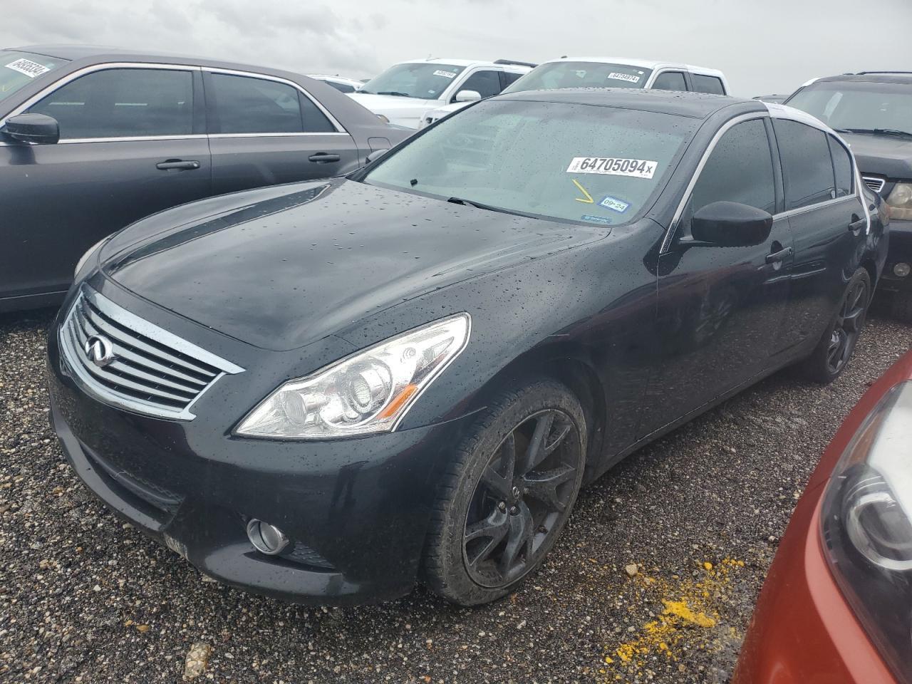 INFINITI Q40 2015 black  gas JN1CV6APXFM502404 photo #1