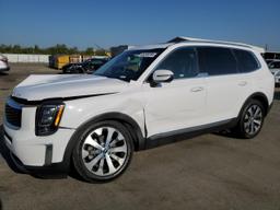 KIA TELLURIDE 2022 white  gas 5XYP34HCXNG258491 photo #2