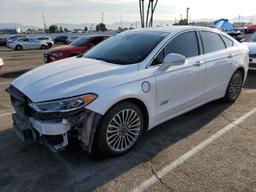 FORD FUSION TIT 2017 white sedan 4d hybrid engine 3FA6P0SU4HR330019 photo #2