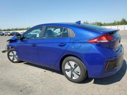 HYUNDAI IONIQ BLUE 2019 blue  hybrid engine KMHC65LC5KU178945 photo #3