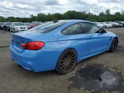 BMW M4 2015 blue  gas WBS3R9C57FK332148 photo #4