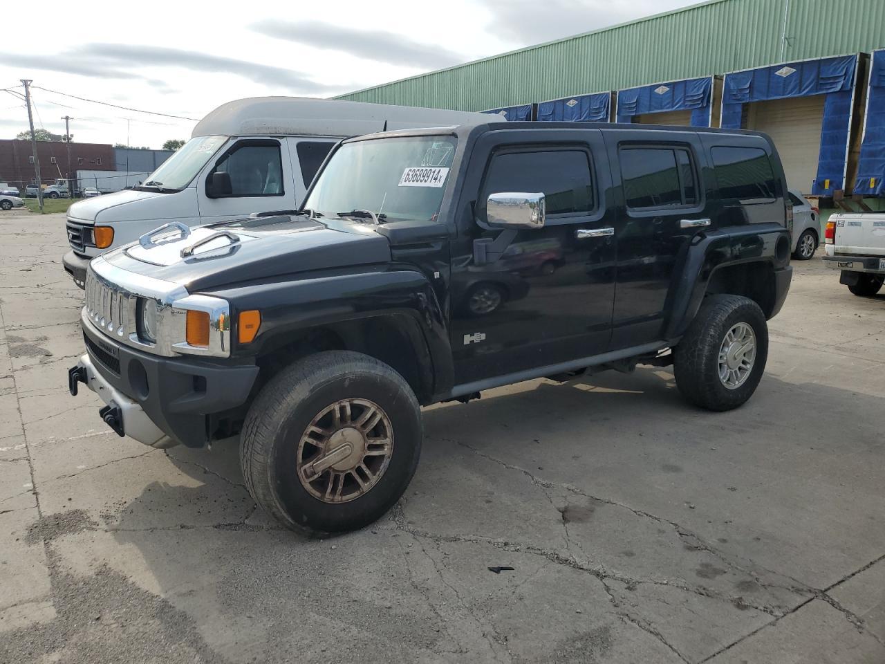 HUMMER H3 2008 black 4dr spor gas 5GTEN13E488158707 photo #1