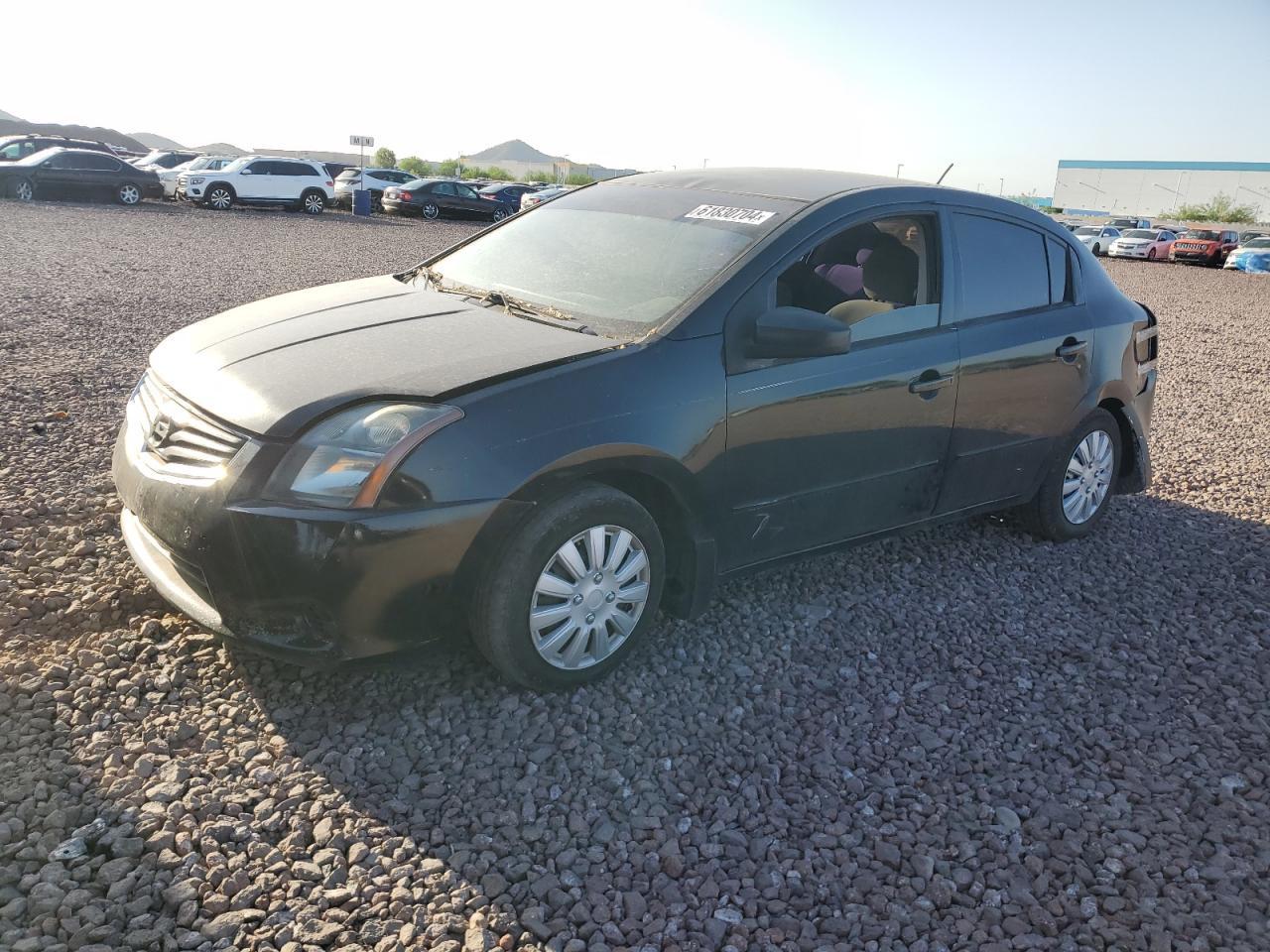 NISSAN SENTRA 2.0 2011 black  gas 3N1AB6AP5BL625953 photo #1