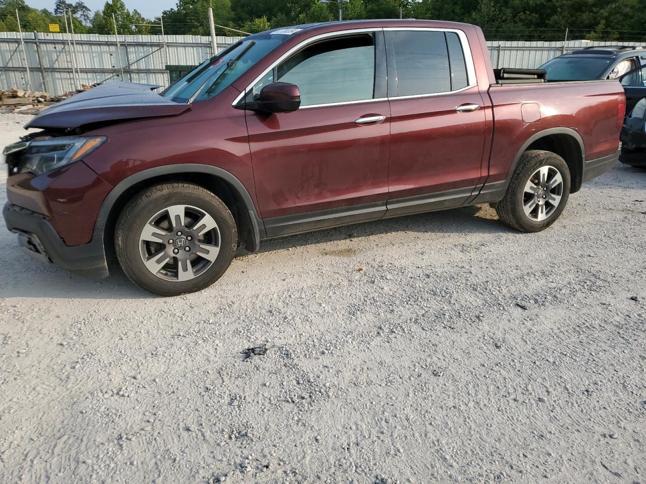 HONDA RIDGELINE 2018 burgundy  gas 5FPYK3F74JB011404 photo #1