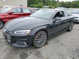 AUDI A5 PREMIUM 2018 black  gas WAUPNAF52JA046737 photo #2