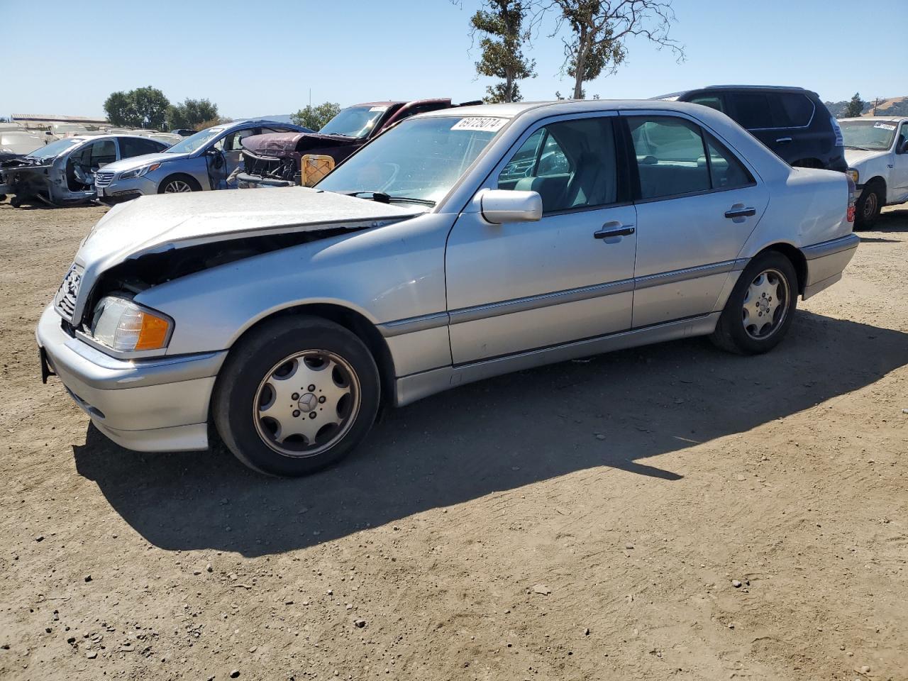 MERCEDES-BENZ C 230 1999 silver  gas WDBHA24GXXA793314 photo #1