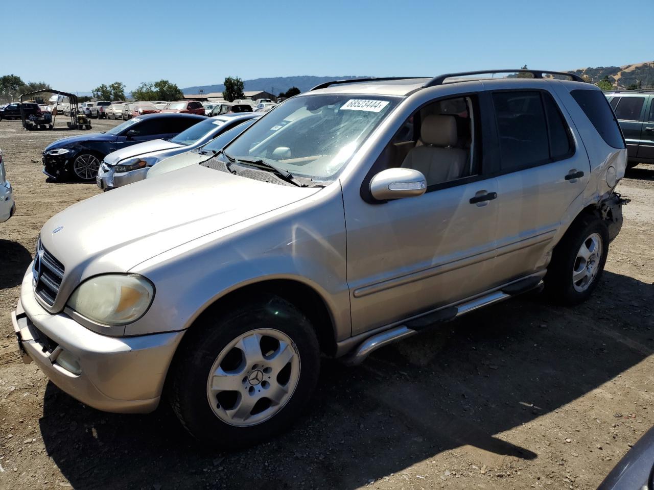 MERCEDES-BENZ ML 350 2003 gold  gas 4JGAB57E93A447594 photo #1