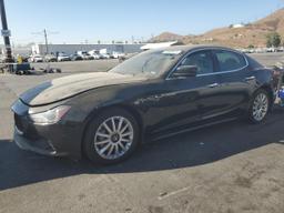 MASERATI GHIBLI 2014 black sedan 4d gas ZAM57XSA5E1103525 photo #2