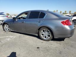 INFINITI G37 BASE 2013 gray sedan 4d gas JN1CV6AP6DM712009 photo #3