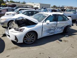 LEXUS IS 200T 2017 white  gas JTHBA1D25H5061560 photo #2