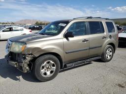 HONDA PILOT LX 2010 tan  gas 5FNYF3H21AB021032 photo #2