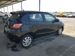 MITSUBISHI MIRAGE ES 2023 black  gas ML32AUHJ3PH000809 photo #4