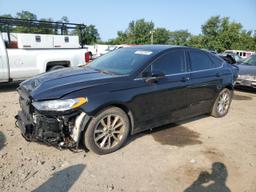 FORD FUSION SE 2017 black sedan 4d gas 3FA6P0H77HR204268 photo #2