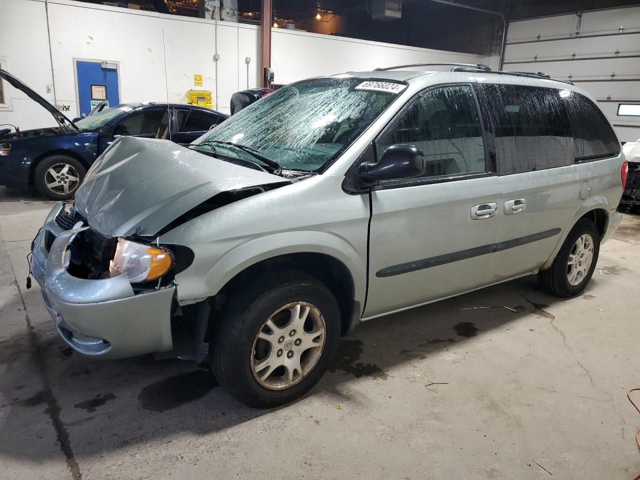 DODGE CARAVAN SX 2004 silver  gas 1D4GP45R84B503944 photo #1