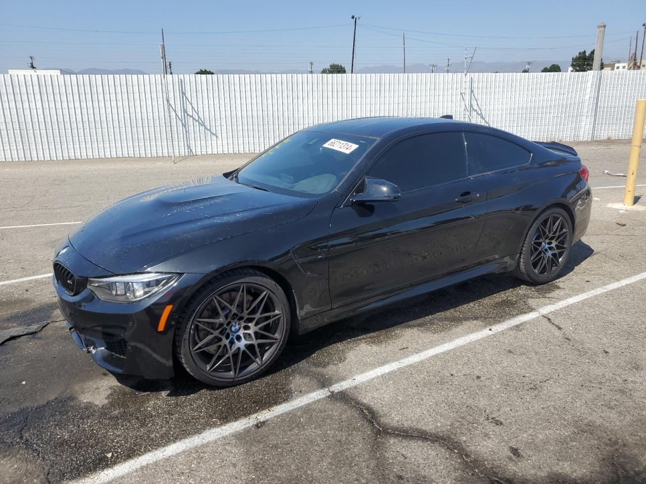 BMW M4 2019 black  gas WBS4Y9C58KAG67333 photo #1