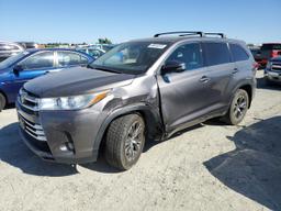 TOYOTA HIGHLANDER 2017 charcoal  gas 5TDZZRFH7HS217133 photo #2