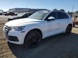 AUDI Q5 PREMIUM 2019 white  gas WA1BNAFY4K2124335 photo #2