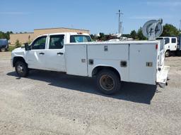 CHEVROLET SILVERADO 2014 white  flexible fuel 1GB4KZCG6EF147439 photo #4