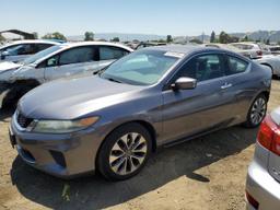 HONDA ACCORD LX- 2014 gray coupe gas 1HGCT1B35EA008986 photo #2