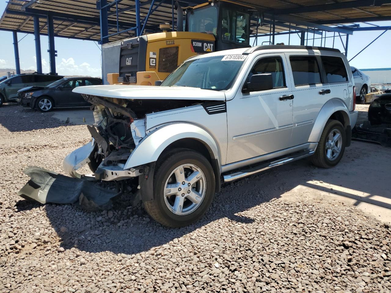 DODGE NITRO SXT 2010 silver  gas 1D4PU5GK2AW141063 photo #1