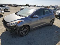 HYUNDAI ELANTRA GT 2016 gray  gas KMHD35LH5GU277183 photo #2