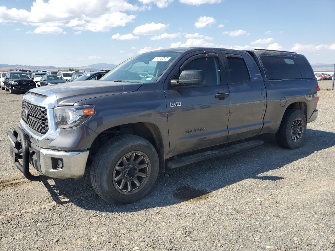 TOYOTA TUNDRA DOU 2021 gray  gas 5TFRY5F15MX290939 photo #1