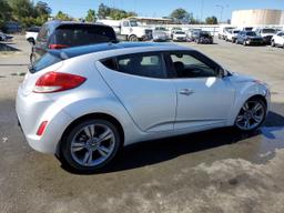 HYUNDAI VELOSTER 2013 silver  gas KMHTC6AD8DU108546 photo #4