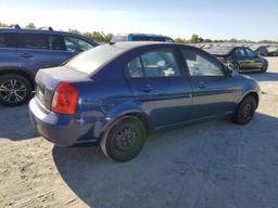 HYUNDAI ACCENT GLS 2008 blue  gas KMHCN46C88U234703 photo #4