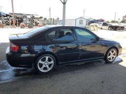 SUBARU LEGACY 2.5 2008 black  gas 4S3BL616787211690 photo #4