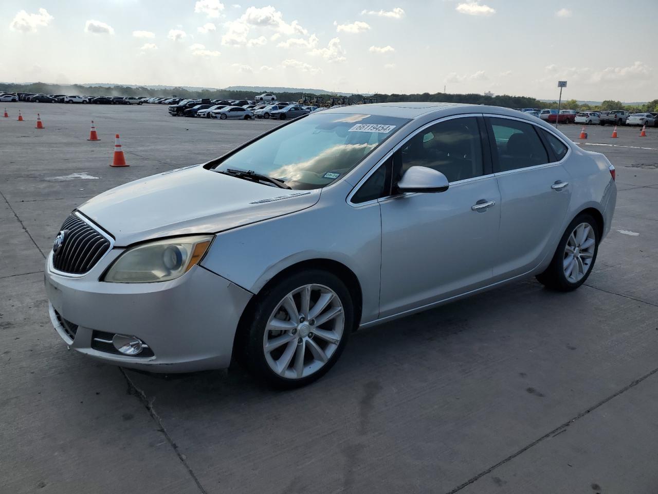 BUICK VERANO 2013 silver  flexible fuel 1G4PS5SK8D4178818 photo #1