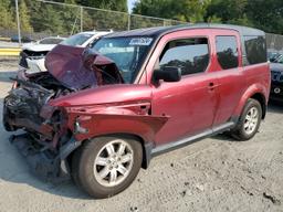 HONDA ELEMENT EX 2008 red  gas 5J6YH28768L009427 photo #2