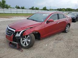 CADILLAC ATS LUXURY 2016 burgundy  gas 1G6AH5RX9G0118345 photo #2