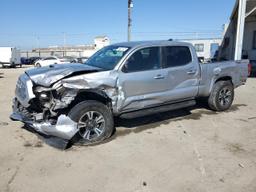 TOYOTA TACOMA DOU 2017 silver  gas 3TMBZ5DN9HM011198 photo #2