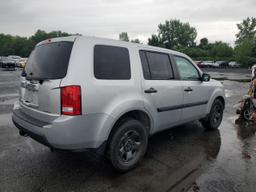 HONDA PILOT LX 2011 gray  gas 5FNYF4H25BB075599 photo #4