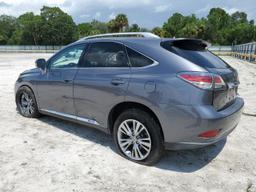 LEXUS RX 450H 2013 gray  hybrid engine JTJBC1BA6D2059167 photo #3