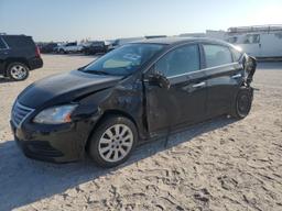 NISSAN SENTRA S 2014 black  gas 3N1AB7AP7EL694475 photo #2