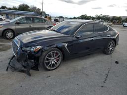 GENESIS G70 2021 black  gas KMTG74LE2MU067286 photo #2