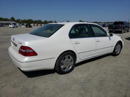 LEXUS LS 430 2004 white  gas JTHBN36F240163387 photo #4