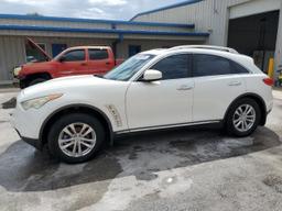 INFINITI FX35 2009 white 4dr spor gas JNRAS18WX9M155531 photo #2