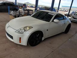 NISSAN 350Z COUPE 2008 white  gas JN1BZ34E48M751518 photo #2