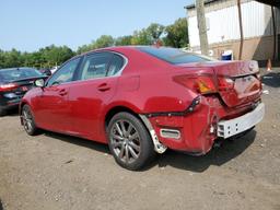 LEXUS GS 350 2013 red  gas JTHCE1BL1D5000902 photo #3