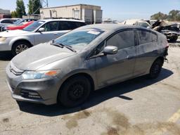 HONDA INSIGHT EX 2012 gray  hybrid engine JHMZE2H78CS000504 photo #2