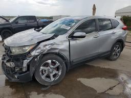 HONDA CR-V EXL 2018 silver  gas 5J6RW1H87JA006695 photo #2