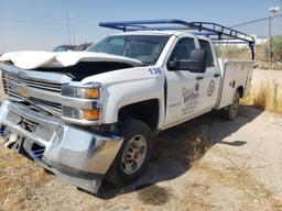 CHEVROLET SILVERADO 2018 white  flexible fuel 1GB2CUEG8JZ161128 photo #2